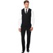 Herenpantalon zwart standaard lengte 86cm