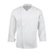 Chef Works Urban Hartford unisex koksbuis met rits lange mouw wit S