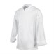 Chef Works Urban Hartford unisex koksbuis met rits lange mouw wit S