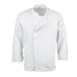 Chef Works Urban Hartford unisex koksbuis met rits lange mouw wit S