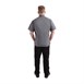 Chef Works Urban Springfield unisex koksbuis met rits korte mouw inktblauw M