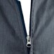 Chef Works Urban Springfield unisex koksbuis met rits korte mouw inktblauw