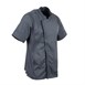Chef Works Urban Springfield unisex koksbuis met rits korte mouw inktblauw
