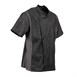 Chef Works Urban Delancey denim koksbuis korte mouw grijs