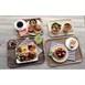 Cambro Madeira gelamineerd dienblad bruin eiken