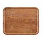 Cambro Madeira gelamineerd dienblad bruin olijf 43cm
