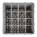 Cambro Camrack vaatwaskorf met 16 compartimenten max. glashoogte 25,7cm