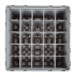 Cambro Camrack vaatwaskorf met 25 compartimenten max. glashoogte 25,7cm
