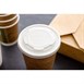 Vegware composteerbare platte deksels voor 23cl bakjes (1000 stuks)
