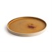 Olympia Canvas platte ronde borden roestoranje 25cm (6 stuks)