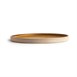 Olympia Canvas platte ronde borden roestoranje 25cm (6 stuks)