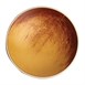 Olympia canvas ondiepe schaal sienna roest 200 mm (pak van 6)