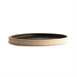 Olympia Canvas platte ronde borden donkergroen 18cm (6 stuks)