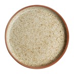 Olympia Canvas platte ronde borden crème 18cm (6 stuks)