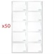 Puracycle set herbruikbare blanco stickers