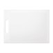 Nisbets Essentials polypropyleen snijplank wit 340 x 255 x 7mm