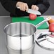 Nisbets Essentials RVS inductie steelpan 3L 20(Ø)cm inclusief deksel