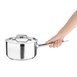 Nisbets Essentials RVS inductie steelpan 3L 20(Ø)cm inclusief deksel