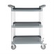 Nisbets essentials polypropyleen compacte mobiele trolley