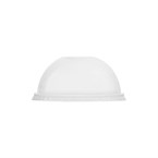 Vegware bolle deksels voor composteerbare frisdrankbekers 34cl en 45,5cl (1000 stuks)