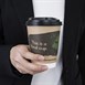 Pak van 500 Fiesta Compostable composteerbare dubbelwandige koffiebekers 35,5cl (500 stuks)