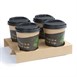 Pak van 500 Fiesta Compostable composteerbare dubbelwandige koffiebekers 35,5cl (500 stuks)