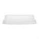 Vegware composteerbare platte deksels zonder gat 20cl (1000 stuks)