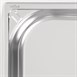 Vogue heavy-duty RVS GN 1/1 bak 40mm