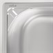 Vogue heavy-duty RVS GN 1/1 bak 150mm
