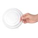 Fiesta Recyclable PET deksel voor ronde saladeschalen FB196, FB197 en FB198 (300 stuks)