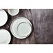Olympia Cavolo plat rond bord zacht groen 27cm (4 stuks)