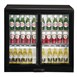 Polar G-serie 2-deurs barkoeling met schuifdeuren zwart 208L
