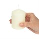Bolsius stompkaars ivoor 7,5cm (12 stuks)