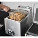 Buffalo enkelvoudige tank enkele mand 8ltr aanrecht friteuse met timer 2.9kw