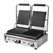 Buffalo dubbele halve geribbelde contactgrill