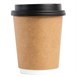 Fiesta Recyclable deksel zwart voor Fiesta Recyclable 225ml koffiebekers