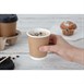 Fiesta Recyclable deksel zwart voor Fiesta Recyclable 225ml koffiebekers