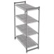 Cambro stelling 183cm hoog 4 schappen - 61cm diep