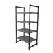 Cambro stelling 183cm hoog 4 schappen - 61cm diep