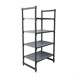 Cambro stelling 183cm hoog 4 schappen - 61cm diep