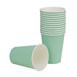 Fiesta Recyclable koffiebekers enkelwandig turquoise 340ml