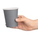 Fiesta Recyclable koffiebekers enkelwandig blauwgrijs 225ml (1000 stuks)