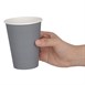 Fiesta Recyclable koffiebekers enkelwandig blauwgrijs 340ml (1000 stuks)