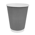 Fiesta Recyclable koffiebekers ribbelwand blauwgrijs 225ml (500 stuks)