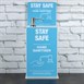 Wandgemonteerde dispenser voor handreiniger 5L