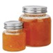 Vogue glazen pot met schroefdeksel 550ml (6 stuks)