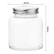 Vogue glazen pot met schroefdeksel 550ml (6 stuks)