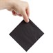 Fiesta Recyclable cocktailservetten 1/4 vouw zwart 240mm (4000 stuks)