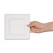 Fiesta Compostable composteerbare bagasse borden vierkant (50 stuks)