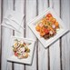 Fiesta Compostable composteerbare bagasse borden vierkant (50 stuks)